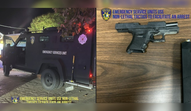 Vallejo Police Arrest Armed Fugitive Who Was Assaulting His Mother