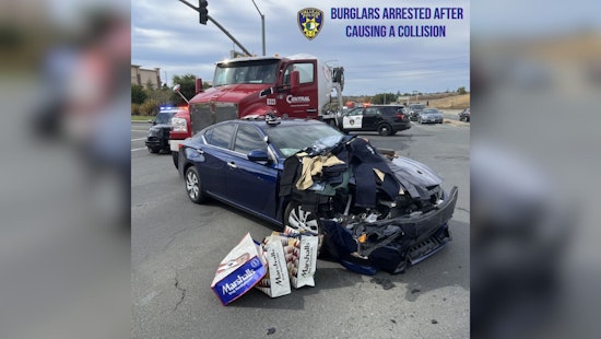 Vallejo Police Chase Ends in Crash: Two Alleged Thieves in Custody, Mother Injured