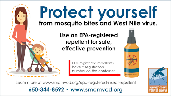 West Nile Virus Hits San Mateo County with Dead Birds Found in Belmont, Burlingame, Redwood City, San Carlos, and Menlo Park