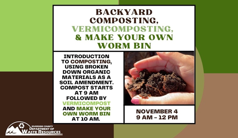 Worming Their Way to Sustainability, Riverside County Offers Hands-on Composting Class in Moreno Valley