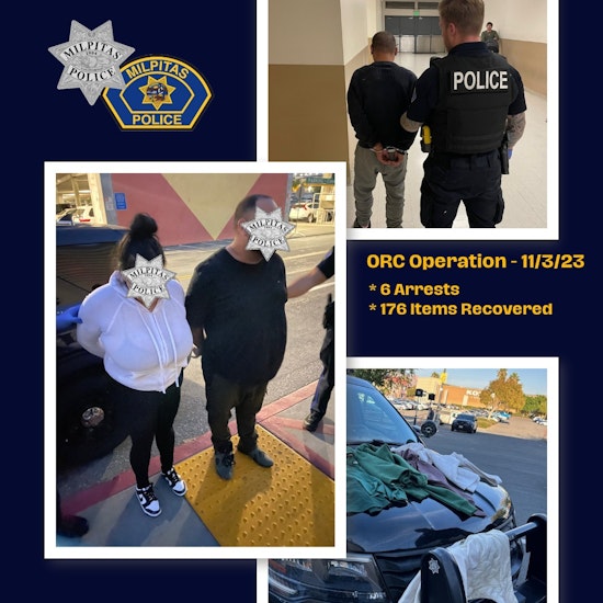 Bay Area Bust as Task Force Tackles Organized Retail Crime, Arrests Six Near San Jose