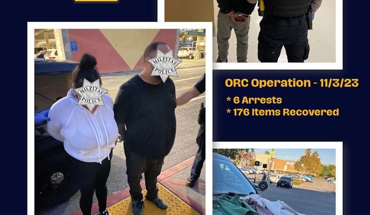 Bay Area Bust as Task Force Tackles Organized Retail Crime, Arrests Six Near San Jose