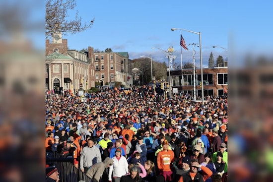 7,000 Take Strides in Andover's Feaster Five, Honoring Sidney Mae Olson with Rainbow Run on Thanksgiving