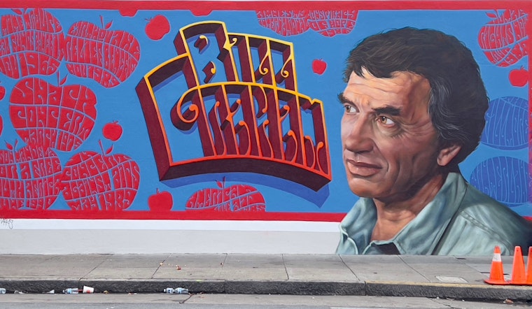 Bill Graham Honored With a New Mural in the Fillmore District