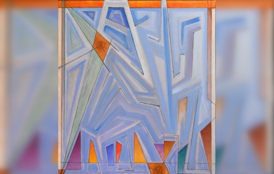 Abstract Art Takes Flight at John Wayne Airport's Meditative Reflections Exhibition