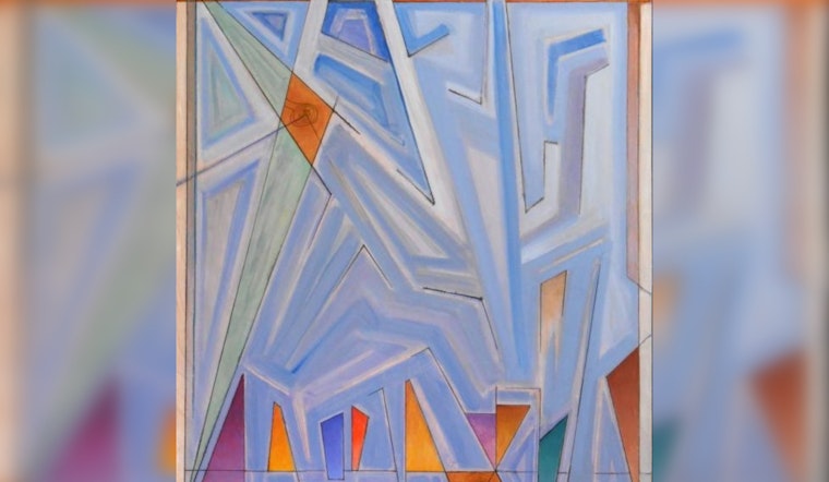 Abstract Art Takes Flight at John Wayne Airport's Meditative Reflections Exhibition