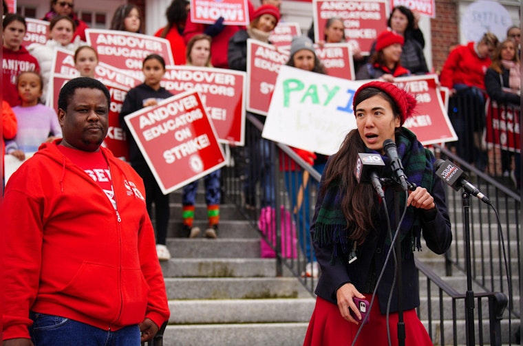 Amid Continued Strike, Andover Education Association Fined $50,000 and Remains Defiant