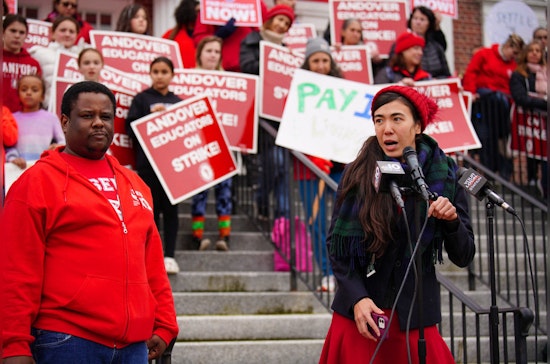 Amid Continued Strike, Andover Education Association Fined $50,000 and Remains Defiant