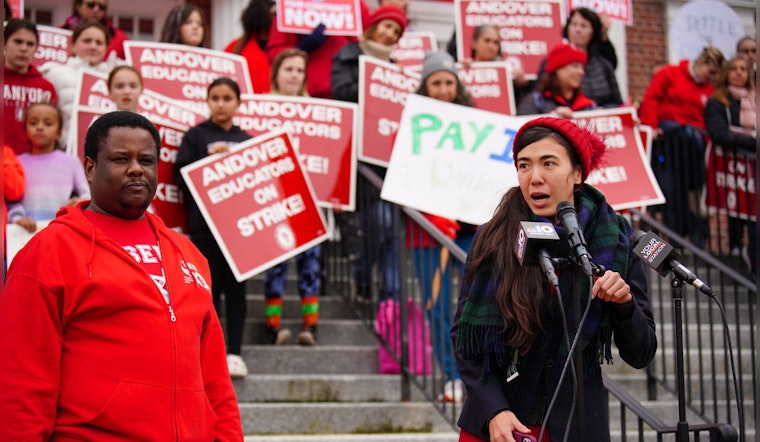 Amid Continued Strike, Andover Education Association Fined $50,000 and Remains Defiant
