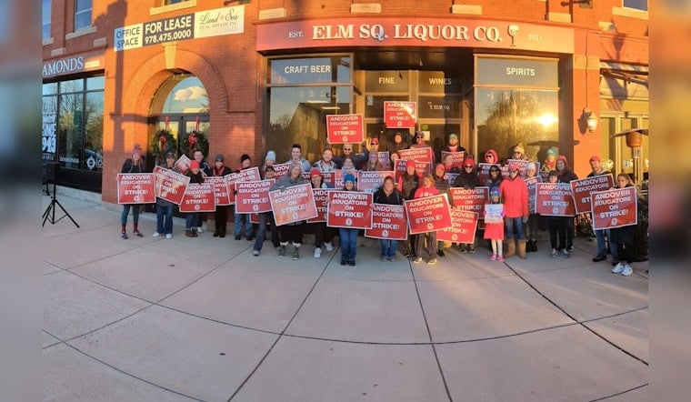 Andover Teacher Strike Continues as School District Seeks Legal Action Amid Wage Dispute