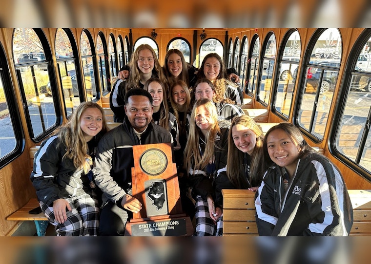 Aurora Celebrates "Rosary Beads Day" as Swimming Champs Claim Eighth State Title