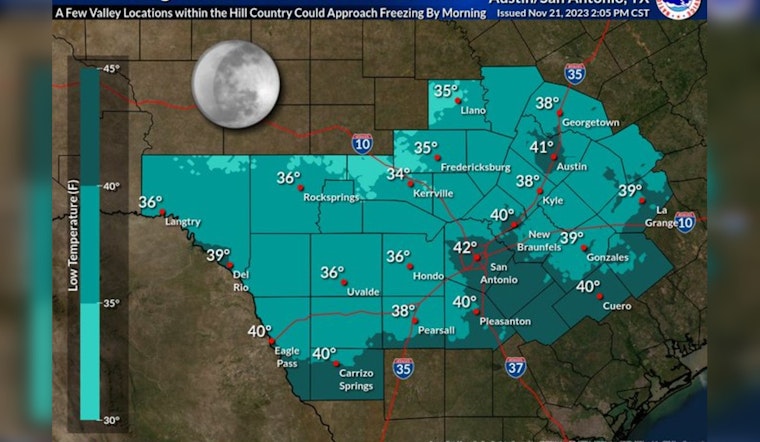 Austin's Chilly Twist, Thanksgiving Week Braces for Possible Rain and Cooler Temps