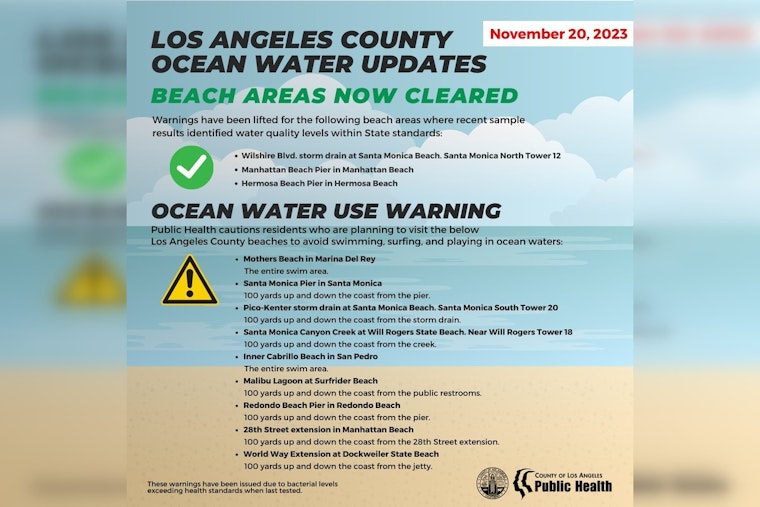Bacterial Invasion, Popular Los Angeles County Beaches Plagued by High Bacterial Levels