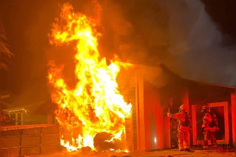 Blaze Battled in Mission Viejo, Firefighters Save Neighborhood Dream as Flames Engulf Home
