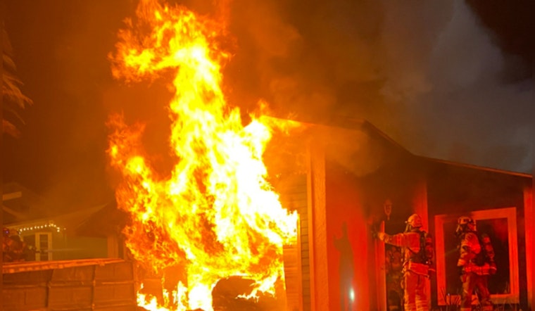 Blaze Battled in Mission Viejo, Firefighters Save Neighborhood Dream as Flames Engulf Home