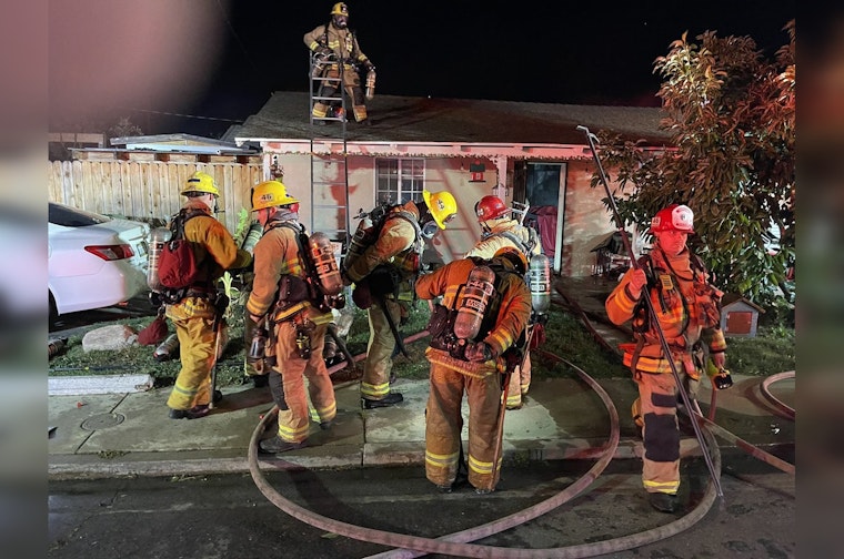 Blaze Bites Simi Valley Home, Two Pooches Perish Despite VCFD's Valiant Efforts