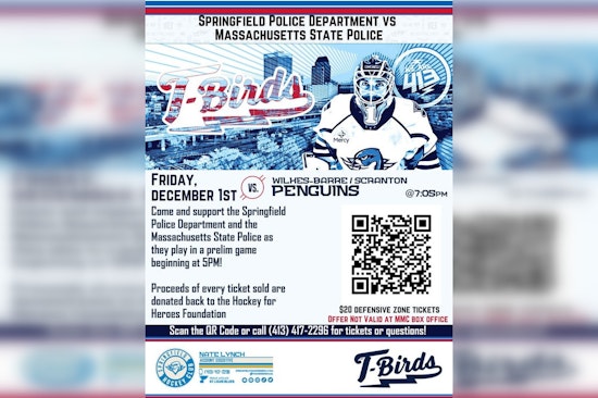 Blue on Ice, Springfield Cops Hit the Rink for Charity Showdown