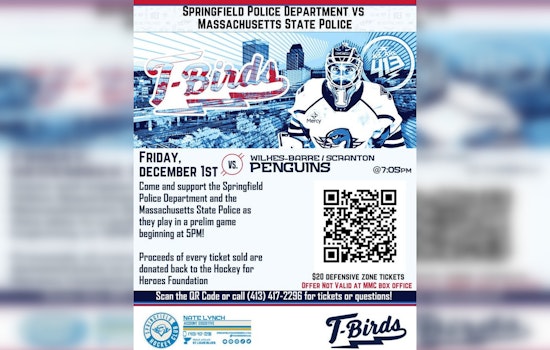 Blue on Ice, Springfield Cops Hit the Rink for Charity Showdown