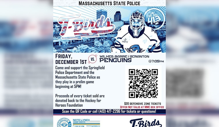 Blue on Ice, Springfield Cops Hit the Rink for Charity Showdown