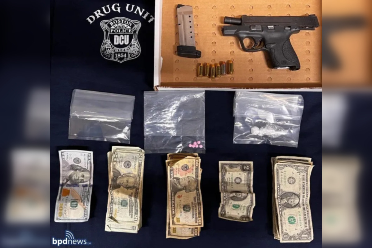 Boston Bust Loaded Firearm And Drugs Seized In Downtown Crackdown