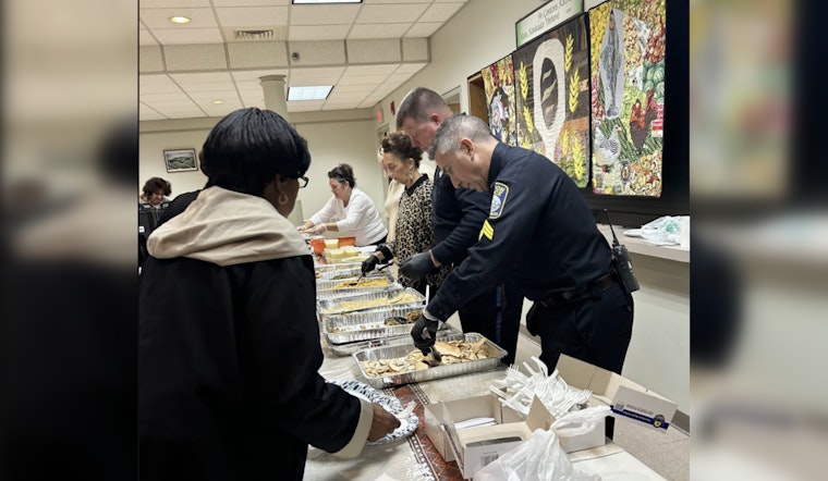 Boston Cops Serve Up Thanksgiving Feast for Seniors at Condon Community Center