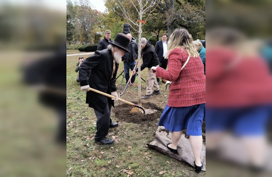 Boston Plants "Legacy" Tree in Veterans Memorial Arboretum, a Natural Tribute in the Emerald Necklace