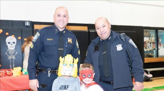 Boston Police Department Joins Forces with Locals at East Boston Halloween Community Event