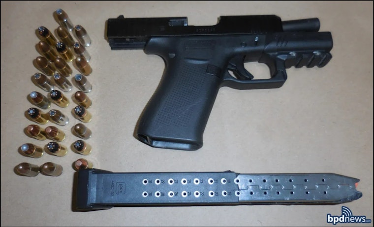 Boston Police Recover Stolen Glock in Mattapan Arrest