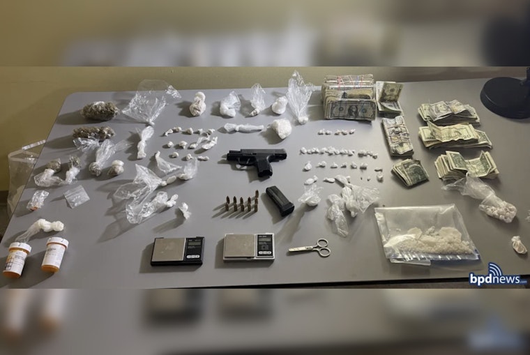 Boston Police Seize Fentanyl and Crack Cocaine in Roxbury Raid, A Joint Drug Control Unit Success