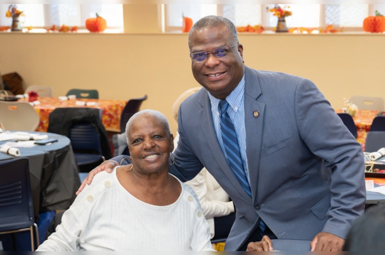 Boston Police Serve Up Kindness at Annual Kroc Center Senior Thanksgiving Luncheon