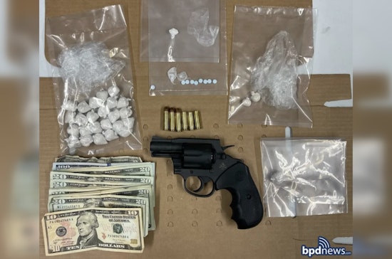 Boston Traffic Stop Bust, Firearms and Narcotics Seized in Mattapan Arrest