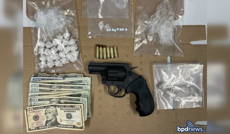 Boston Traffic Stop Bust, Firearms and Narcotics Seized in Mattapan Arrest