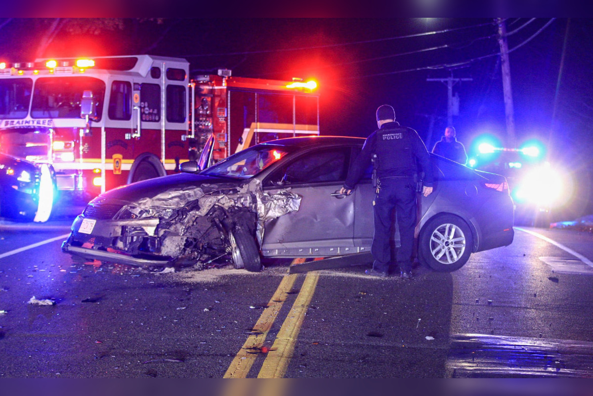 Braintree Street Collision, Hayward Chaos Leaves Four with Minor