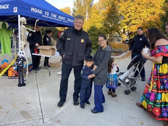 Brighton Halloween Parade Strengthens Bonds Between Boston Police and Community
