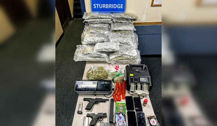 Brockton Man's Revoked Insurance Leads to Drug and Firearms Bust in Sturbridge