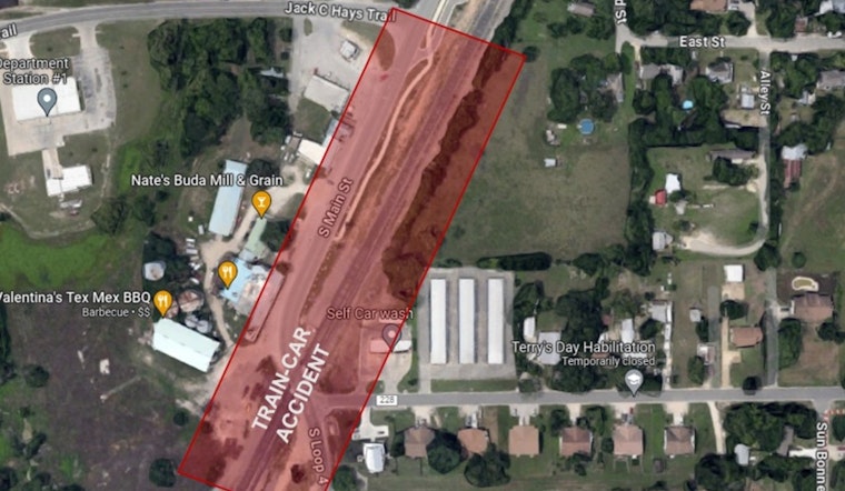 Train and Car Collide in Suburban Austin: Buda Residents Were Urged to Avoid Downtown Area Amid Ongoing Investigations