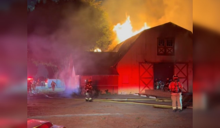 Buena Park Fire Crew 'Defends' Against Flames, No Injuries Reported