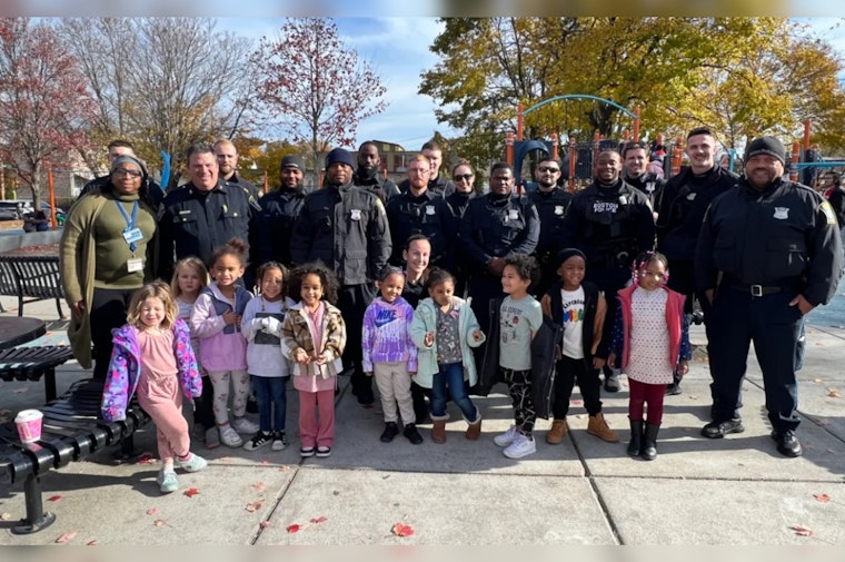 Building Bridges in Boston, BPD Hosts "Coffee with a Cop" in Mattapan