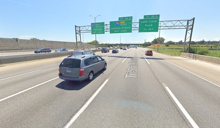 Niles Man Charges into Cop Car, Scores Scott's Law Citations on I-294
