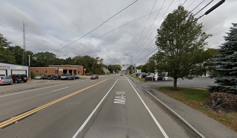 Cement Spill Chaos, Truck Dumps Load on Abington's Bedford Street and Flees Scene