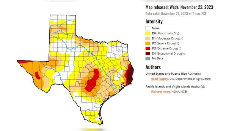 Central Texas Thaws from Drought's Grip: Optimism Grows as 'Severe' Conditions Degrade, El Niño May Quench Parched Earth