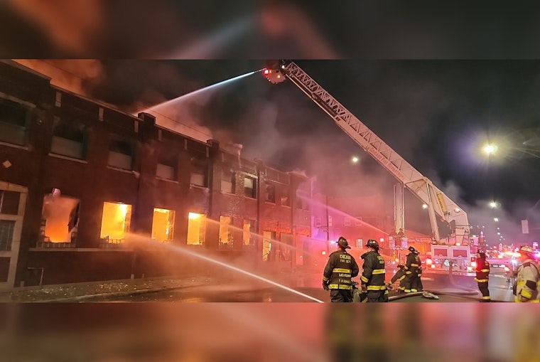 Chicago Firefighters Snuff Out Logan Square Inferno