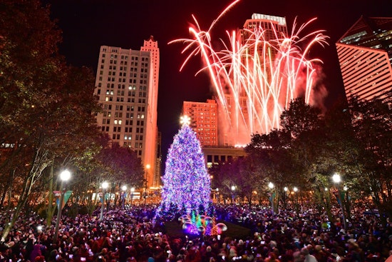 Chicago's 110th Annual Christmas Tree Lighting Illuminates Holiday Spirit in Millennium Park
