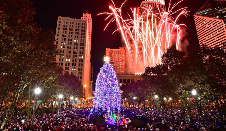 Chicago's 110th Annual Christmas Tree Lighting Illuminates Holiday Spirit in Millennium Park