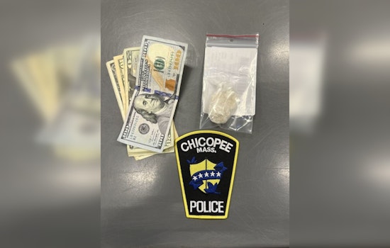 Chicopee Police Arrest Springfield Man on Drug Charges in Routine Traffic Stop