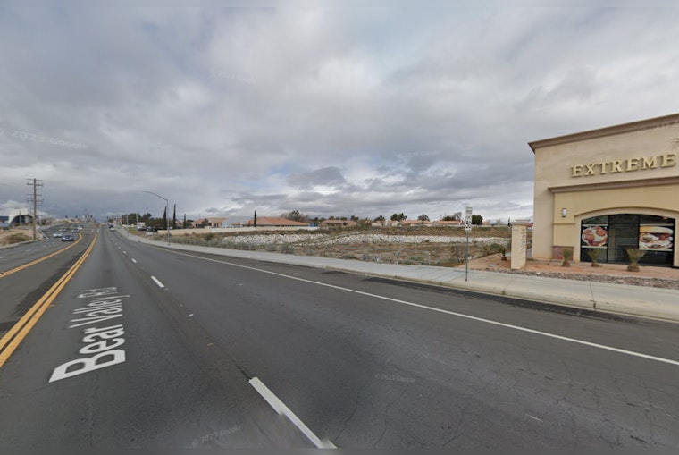Unidentified Man Found Dead Amid Smoldering Victorville Shopfront Scene