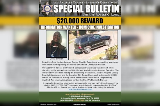 Compton is on a Quest for Justice, Offering a $20,000 Bounty for Cold Case Clues as the Community Seeks Closure in Bracken's 2018 Murder
