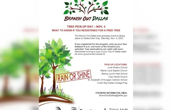 Dallas Residents Branch Out with 2,600 Free Trees for Arbor Day Celebration