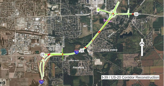 $247.6M Rebuild I-39 Project Kicks Off in Rockford and Cherry Valley, IDOT Launches New Website for Updates