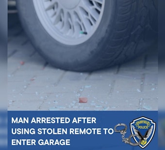 Fairfield Man Arrested After Attempted Home Break-in Using a Stolen Garage Door Opener